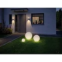 Paulmann Luminaria de exterior PLUG&SHINE GLOBE medio IP67, blanco regulable