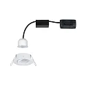 Paulmann Luminaria empotrable NOVA MINI LED giratorio IP23, blanco mate  4W 310lm 2700K 38° 38° CRI >80