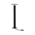 Luminaria para balizas PLUG&SHINE PLATE LED IP44, antracita regulable