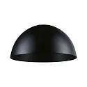 Luz LED del sistema ULine PENDEL BOL Ø 30CM rígido, semicircular IP20, negro mate regulable