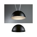 Paulmann Luz LED del sistema ULine PENDEL BOL Ø 30CM rígido, semicircular IP20, negro mate regulable