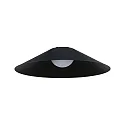 Luz LED del sistema ULine PENDEL CONE Ø 35CM plano, rígido, cónico IP20, negro mate regulable