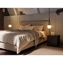 Paulmann Luz LED del sistema ULine PENDEL BALL Ø 15CM con difusor, en forma de bala IP20, negro mate regulable