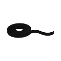 Correa con fuente de alimentación ULine - DACRON STRAP 5M adecuado para acortar, negro