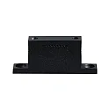 Paulmann Soporte de correa ULine - STRAP HOLDER / STRAIGHT FIXTURE aislado, mecánico, juego de 2, recta, negro mate