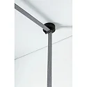 Paulmann Soporte de correa ULine - STRAP HOLDER redondo, aislado, mecánico, universal, negro mate
