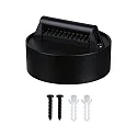 Paulmann Soporte de correa ULine - STRAP HOLDER redondo, aislado, mecánico, universal, negro mate