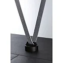 Paulmann Soporte de correa ULine - STRAP HOLDER redondo, aislado, mecánico, universal, negro mate