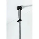 Paulmann Soporte de correa ULine - STRAP HOLDER redondo, aislado, mecánico, universal, negro mate