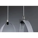 Paulmann pendant suspension ULine - 200CM PENDULUM HOLDER isolated, mechanical, suitable for shortening, black matt, silver
