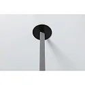Paulmann cover ULine DRILL HOLE BLEND round, mechanical, built-in version, black matt