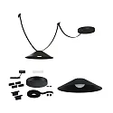 Paulmann Juego de correas ULine STARTER SET CONE 60W INCL. DACRON STRAP 5M eléctrico, con iluminación, adecuado para acortar IP20