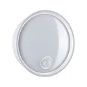Paulmann outdoor wall luminaire PLATOMO with motion detector LED IP44, white