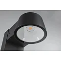 Paulmann Luminario de bolardo CAPEA conmutable, insect-friendly IP44, antracita 