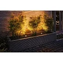 Paulmann floor recessed luminaire GOLD LIGHT Ø 110MM rigid, passable, insect friendly GU10 IP65, stainless steel brushed 