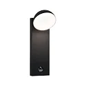 Luminaria de pared para exteriores PUKA PIR con detector de movimiento LED IP44, antracita