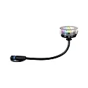 Paulmann Luminaria empotrable en suelo PLUG & SHINE FLOOR Tunable White, RGBW, controlable por ZigBee IP67, acero inoxidable regulable