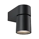 Luminaria de pared para exteriores KIMU conmutable, giro cardánico IP44, antracita 