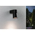 Paulmann Luminaria de pared para exteriores KIMU conmutable, giro cardánico IP44, antracita 
