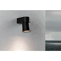 Paulmann Luminaria de pared para exteriores KIMU conmutable, giro cardánico IP44, antracita 