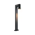 Luminario de bolardo KIMU 1 SPOT de 1 llama, conmutable, giro cardánico, insect-friendly IP44, antracita 