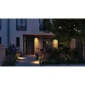 bollard light KIMU 1 SPOT 1 flame, switchable, cardanic swivelling, insect friendly IP44, anthracite 