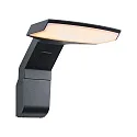 outdoor wall luminaire ZERENA with sensor, insect friendly, sea-air resistant IP44, anthracite 