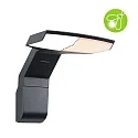 outdoor wall luminaire ZERENA with sensor, insect friendly, sea-air resistant IP44, anthracite 