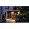 outdoor wall luminaire ZERENA with sensor, insect friendly, sea-air resistant IP44, anthracite 