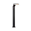 Luminario de bolardo ZERENA con sensor, insect-friendly, resistente al aire marino IP44, antracita 