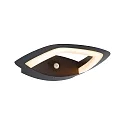 Luminaria de pared para exteriores AKENA PIR con sensor, insect-friendly, resistente al aire marino IP44, antracita 