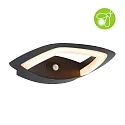 outdoor wall luminaire AKENA PIR with sensor, insect friendly, sea-air resistant IP44, anthracite 
