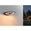 outdoor wall luminaire AKENA PIR with sensor, insect friendly, sea-air resistant IP44, anthracite 
