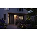 outdoor wall luminaire AKENA PIR with sensor, insect friendly, sea-air resistant IP44, anthracite 