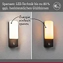 outdoor wall luminaire BONNIE PIR with sensor, insect friendly, sea-air resistant IP44, anthracite 