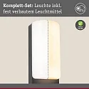 outdoor wall luminaire BONNIE PIR with sensor, insect friendly, sea-air resistant IP44, anthracite 