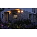 outdoor wall luminaire BONNIE PIR with sensor, insect friendly, sea-air resistant IP44, anthracite 