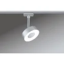 Foco monofásico URAIL CIRCLE LED redondo, ajustable, cromado mate 