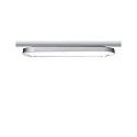 Foco monofásico URAIL PANEL LOOP LED oval, conmutable, cromado mate 