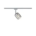 Paulmann Paulmann URail Spot Blossom, excl. lamp, max. 10W G9, chrome matt, smoked glass