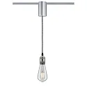 Adaptador para luminarias colgantes URAIL universal, cromado mate
