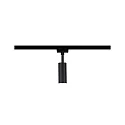 Paulmann Foco monofásico URAIL TUBO LED IP20, negro mate regulable