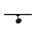 Paulmann Foco monofásico URAIL CIRCLE LED IP20, negro mate regulable