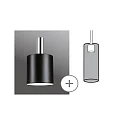 Paulmann Pantalla TALLIS URail 2EASY, negro mate