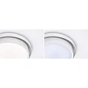Paulmann ceiling luminaire MALIK IP20, mat, white dimmable