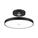 ceiling luminaire HILDOR IP20, mat, black dimmable