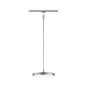 Luminaria colgante de 1 fase HILDOR URail IP20, cromado mate regulable