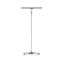 Luminaria colgante de 1 fase HILDOR URail IP20, cromado mate regulable
