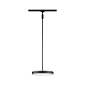 Luminaria colgante de 1 fase HILDOR URail IP20, negro mate regulable