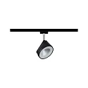 Paulmann Foco URAIL ARENA LED giratorio, inclinable, cromo, negro mate